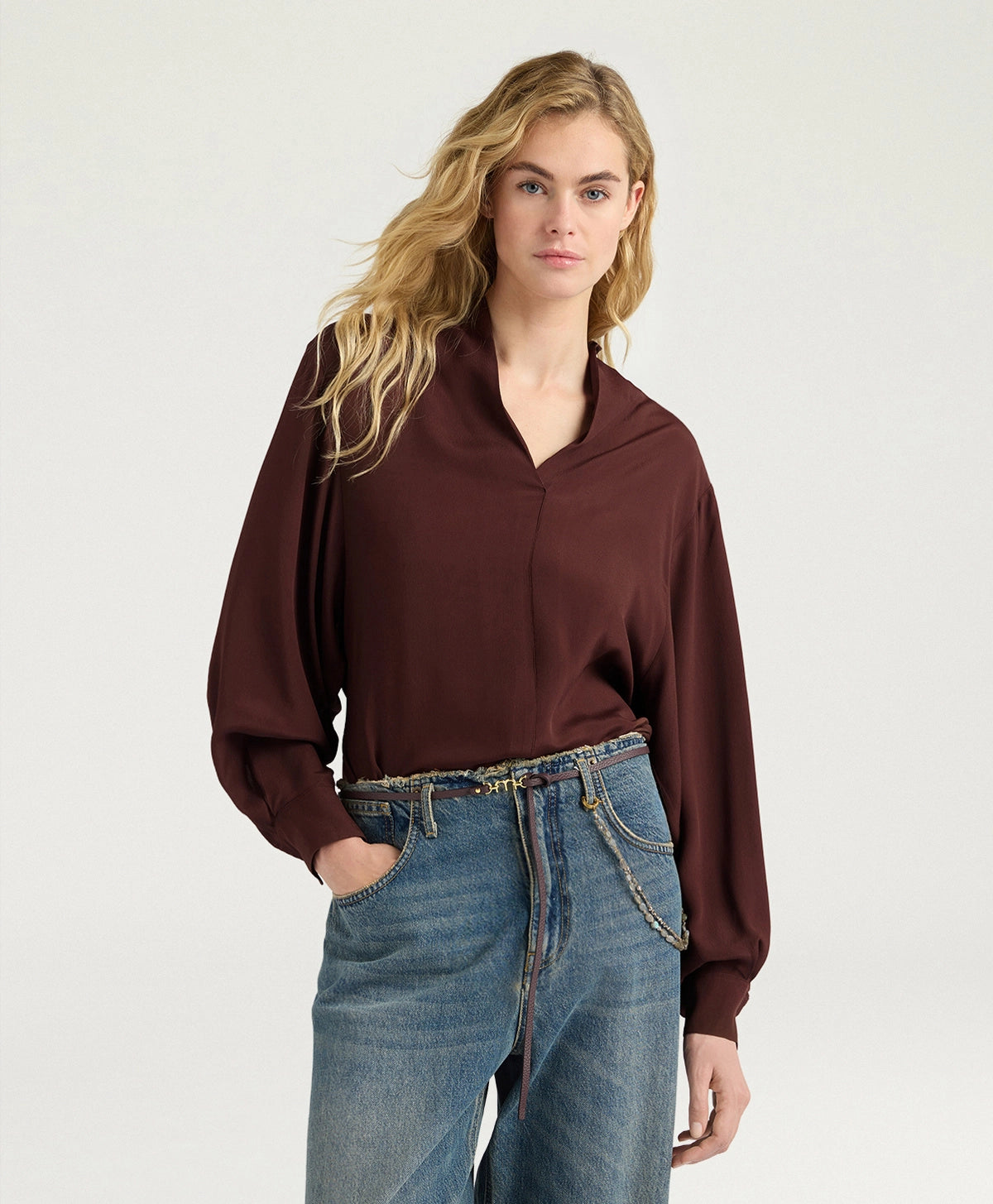 Momonì - Margaret long sleeved blouse