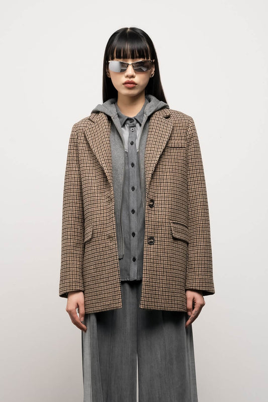 Mironcé Hooded blazer