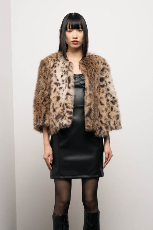 Mironcé Faux fur jacket